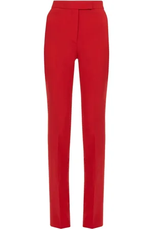 Salvatore Ferragamo Straight-leg wool tailored trousers
