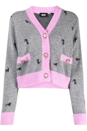 GCDS Kittho wool-blend cardigan