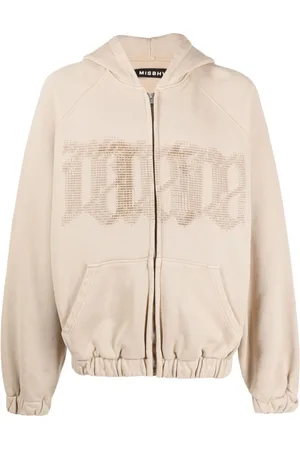 MISBHV Logo-print cotton hoodie