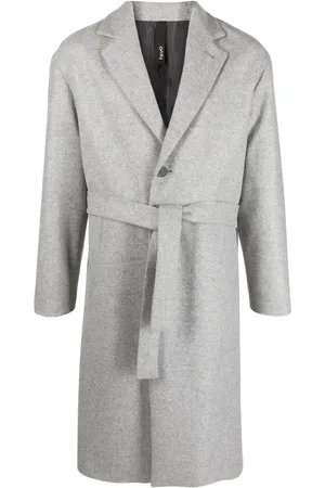 HEVO Cisternino belted single-breasted coat