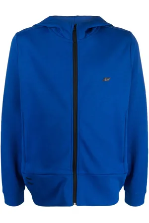 Tommy Hilfiger Logo-print zipped hoodie