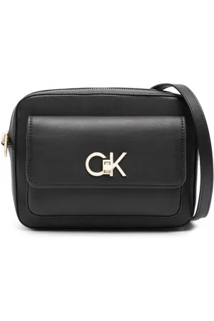 Calvin Klein Diagonal Flatpa Crossbody Bag - Farfetch