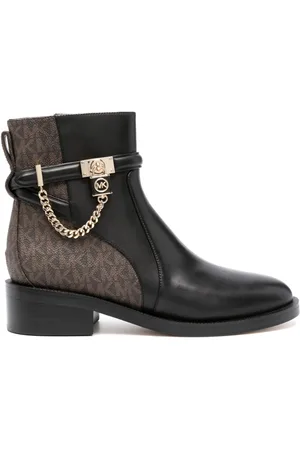 Michael Kors Hamilton 60mm leather ankle boots