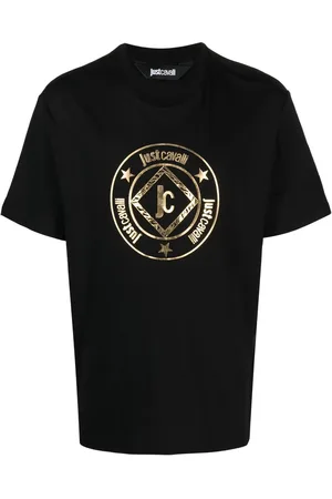 Roberto Cavalli Logo-print cotton T-shirt