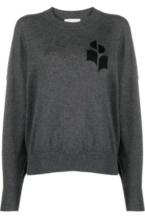 Marant Etoile Marisans logo-intarsia sweatar