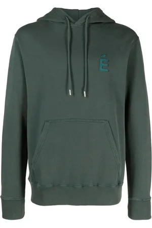 Etudes Klein logo-patch hoodie