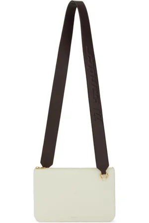 Jil Sander Leather-trimmed Canvas Crossbody Bag (Shoulder bags,Cross Body  Bags)