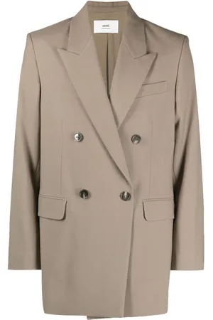 Hevo Double-Breasted Tailored Coat