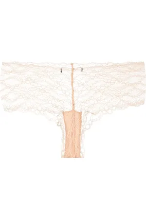 Kiki de Montparnasse Mid-rise lace briefs