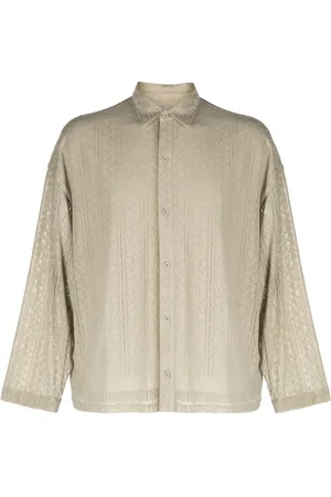 Off-Duty Banners floral-lace shirt