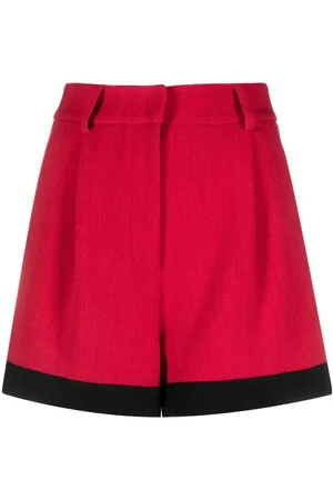 Moschino Monogram-Jacquard Tailored Shorts