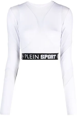 Philipp Plein Logo-print stretch-design top