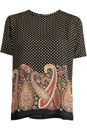 Etro Paisley-print silk blouse