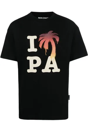 Palm Angels Logo-print cotton T-shirt