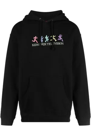 KIDSUPER STUDIOS Logo-print cotton blend hoodie