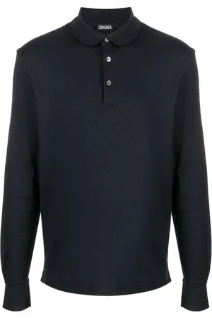 Ermenegildo Zegna Club-collar cotton polo shirt