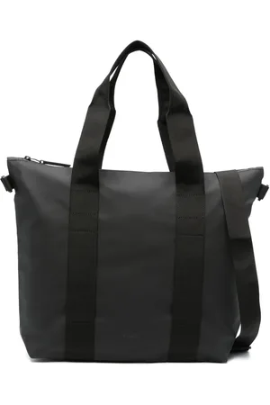 Rains Mini faux-leather tote bag