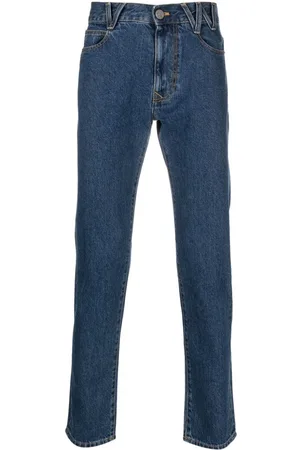 Vivienne Westwood VW-print tapered-leg jeans
