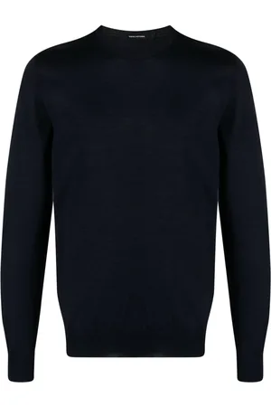 TAGLIATORE Crew-neck fine-knit jumper