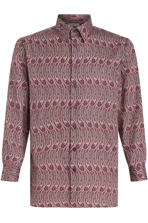 Etro Paisley-pattern cotton shirt