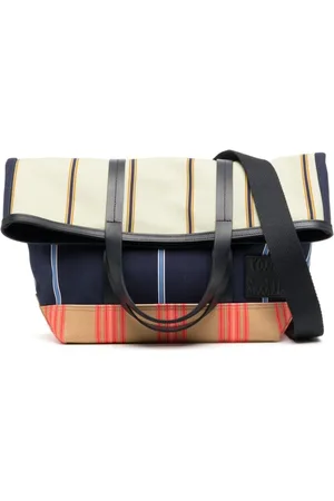 Men's Nylon Beauty Case With Striped Trim by Paul Smith