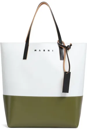 Marni Tribeca debossed-logo tote bag