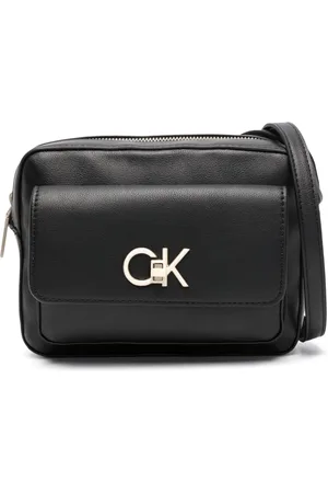 CALVIN KLEIN CK Signature Hand Bag Zip Purse Brown Terra Rose H1GEJED3  +GIFT BOX | eBay