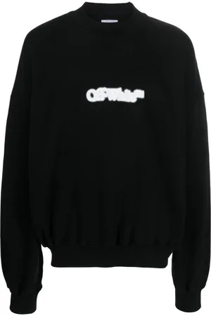 OFF-WHITE Logo-print cotton sweatshirt