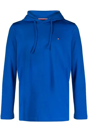 Tommy Hilfiger Logo-embroidered cotton hoodie