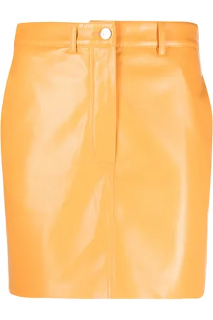 Nanushka Faux-leather miniskirt