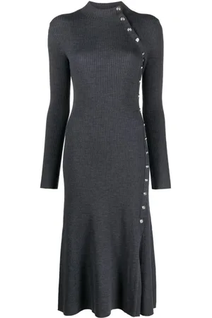 Mame Kurogouchi high-neck Knitted Dress - Farfetch