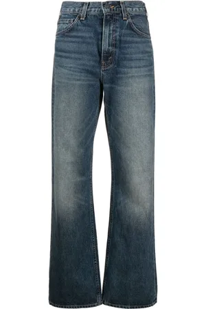 NILI LOTAN Mitchell high-rise wide-leg jeans