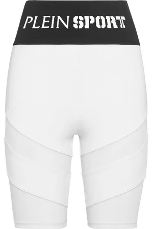 Philipp Plein Logo-waistband cyclist shorts
