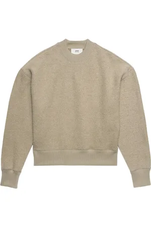 Ami Crew-neck fleece sweatshirt