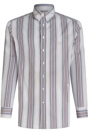 Etro Stripe-pattern cotton shirt