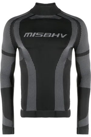 MISBHV Logo-print compression top