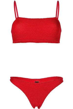 Hunza G Gigi Bikini Set Red GIGI - Free Shipping at Largo Drive