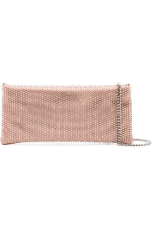 Seen Users Crystal-embellished Twist-Lock Wallet - Pink