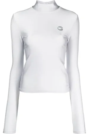COPERNI Logo-print high-neck top