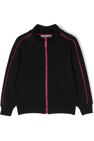 MONNALISA Graphic-print zip-up jacket