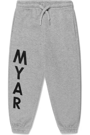 MYAR Logo-print cotton track pants