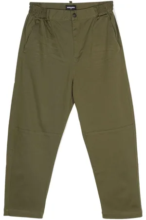 Dsquared2 Elasticated-waistband tapered trousers
