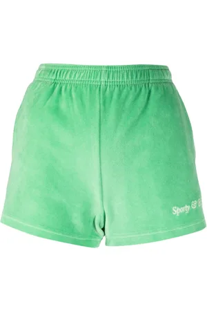 Sporty & Rich NY Tennis Club cotton shorts