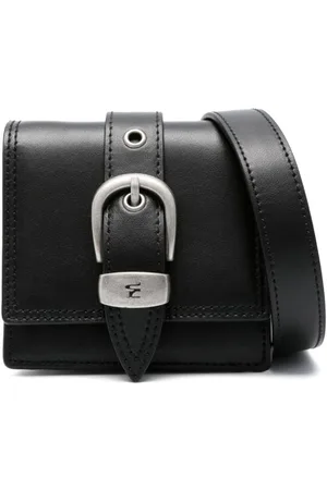 Marge Sherwood buckle-detail Leather Mini Bag