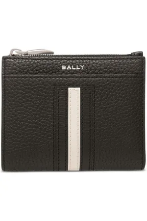 Bally Logo-stamp leather wallet