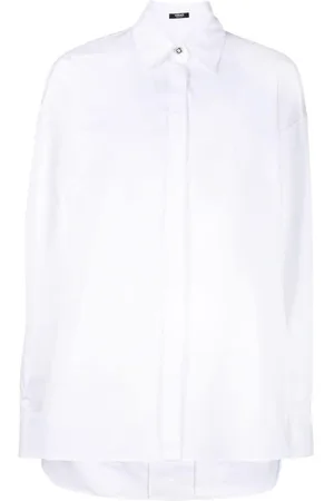 VERSACE Button-up cotton shirt