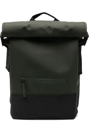Rains Trail Rolltop colour-block backpack