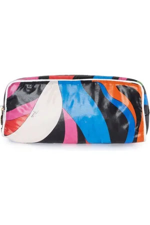 Puccini Abstract-print make-up bag