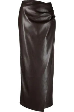 Leather Skirts - 36 - 378 products | FASHIOLA.in