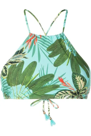 Lygia & Nanny Ilana floral-print bikini top